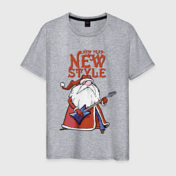 Мужская футболка New Year - new style!