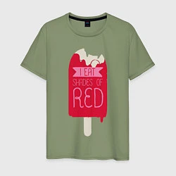 Мужская футболка I Eat Shades Of Red