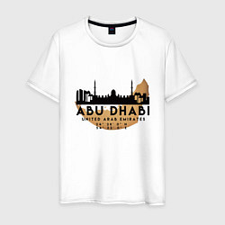 Мужская футболка Абу-Даби ОАЭ