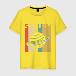 Мужская футболка Сатурн