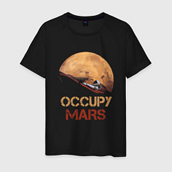 Мужская футболка Захватить Марс