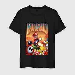 Мужская футболка Mario в стиле Doom