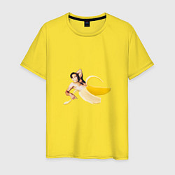 Мужская футболка Николас Кейдж в банане