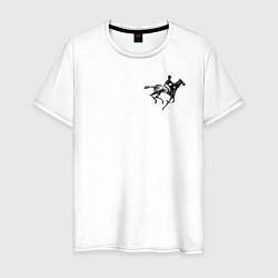 Мужская футболка Всадник на коне