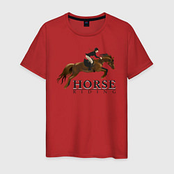 Мужская футболка HORSE RIDING