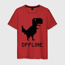 Мужская футболка Offline