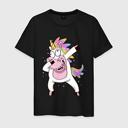 Мужская футболка Dabbing Unicorn