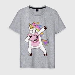 Мужская футболка Dabbing Unicorn