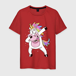 Мужская футболка Dabbing Unicorn