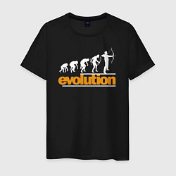 Мужская футболка Evolution of the archer
