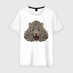 Мужская футболка Metallized Leopard