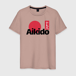 Мужская футболка Aikido