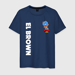 Мужская футболка BRAWL STARS EL BROWN