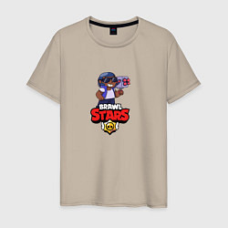 Мужская футболка BRAWL STARS:БРОК