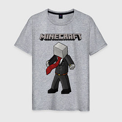 Мужская футболка Слендермен - Minecraft