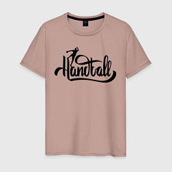 Мужская футболка Handball lettering