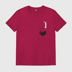 Мужская футболка Кот