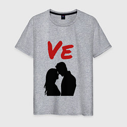 Мужская футболка LOVE 2 часть
