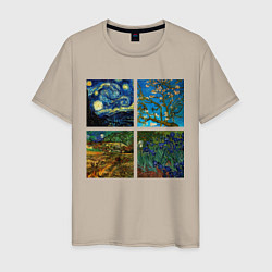 Мужская футболка Ван Гог картины