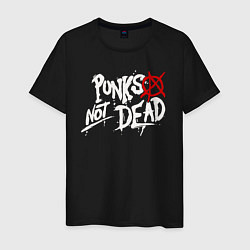 Мужская футболка Punks not dead