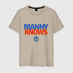 Мужская футболка Manny Knows