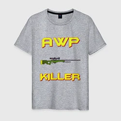 Мужская футболка AWP killer 2