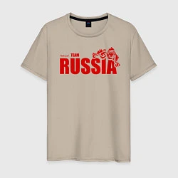 Мужская футболка Russia