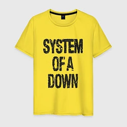 Мужская футболка System of a down