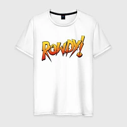 Мужская футболка Rowdy
