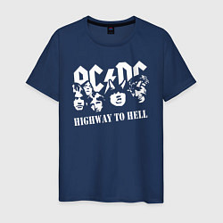 Мужская футболка ACDC Highway to Hell