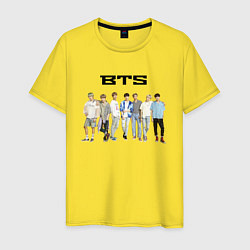 Мужская футболка BTS группа