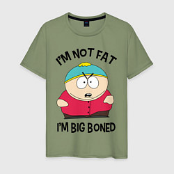Мужская футболка Я не толстый