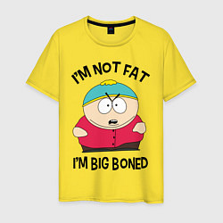 Мужская футболка Я не толстый