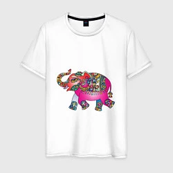 Мужская футболка Слон