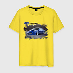 Мужская футболка SUBARU