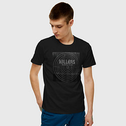 Футболка хлопковая мужская The Killers, цвет: черный — фото 2