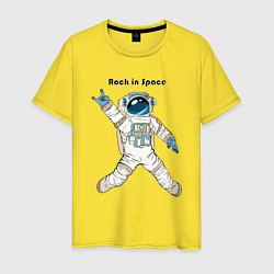 Мужская футболка Rock in Space