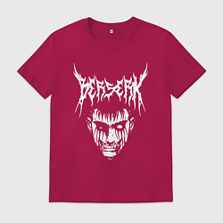 Футболка хлопковая мужская BERSERK, цвет: маджента