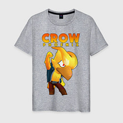 Мужская футболка BRAWL STARS CROW PHOENIX