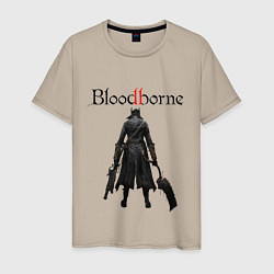 Футболка хлопковая мужская Bloodborne, цвет: миндальный