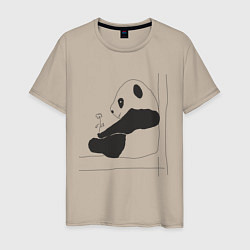 Мужская футболка Little Panda