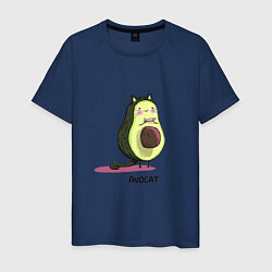 Мужская футболка Авокадо кот - авокот