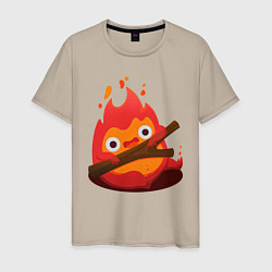 Мужская футболка Calcifer