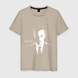 Мужская футболка Moriarty: Miss me?