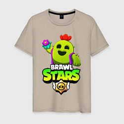 Мужская футболка BRAWL STARS SPIKE