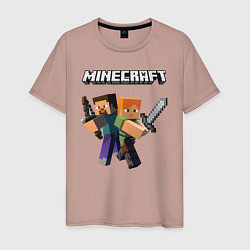 Мужская футболка MINECRAFT