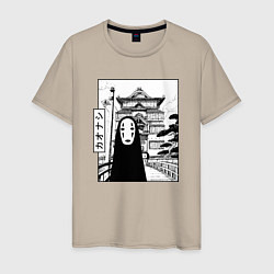 Мужская футболка No-Face Spirited Away Ghibli