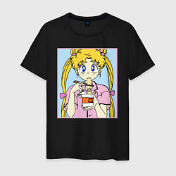 Мужская футболка Sailor Moon Usagi Tsukino