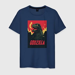 Мужская футболка Godzilla