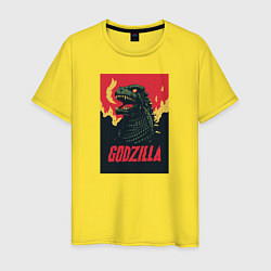 Мужская футболка Godzilla